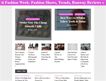 Tablet Screenshot of fashionmuseumweek.com
